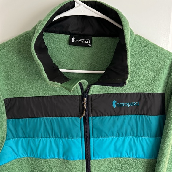Cotopaxi Green and Blue fleece Jacket - Picture 8 of 10